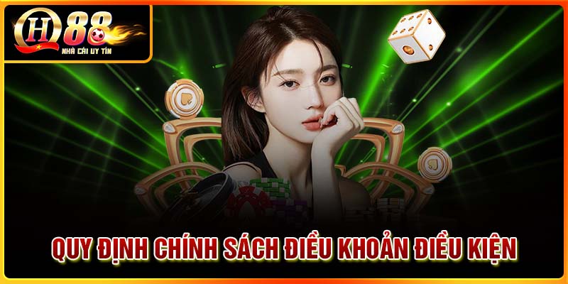 Các chính sách điều khoản và điều kiện cần nắm rõ