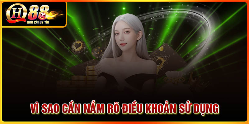 Vì sao cần nắm rõ điều khoản sử dụng nhà cái uy tín